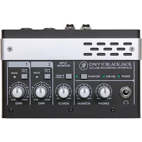 mackie onyx blackjack review|Mackie Onyx Blackjack USB audio interface • The .